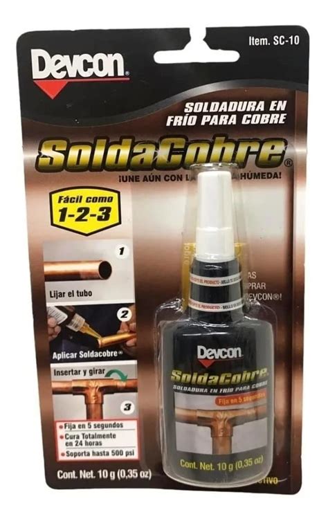 soldadura en frio para metal home depot|soldadura en frio para cobre.